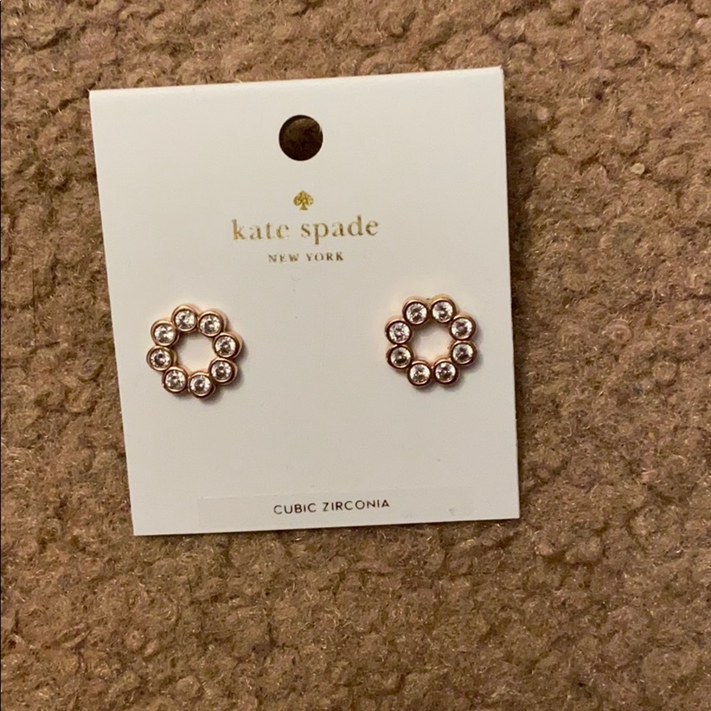 Kate spade full circle earrings new